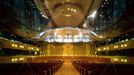 La Gran Sala de vistas del Tribunal de Justicia de la Uni�n Europea (TJUE), con sede en Luxemburgo, en una foto de archivo.