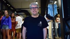 Iván Ferreiro, en la tienda de Vazva de la calle Real de A Coruña 
