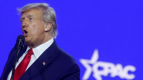 Donald Trump, durante la cita republicana del fin de semana