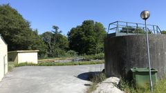 Vista de la depuradora que trata las aguas residuales del casco urbano guitiricense