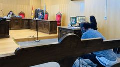 Tob�as S. J. en una vista por el mismo asunto celebrada en abril del 2022 en Ourense