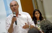 Jorquera y la alcaldesa accidental de Ourense, Isabel P�rez.