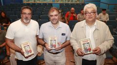 Rub�n Fidalgo, Juan Carlos P�rez Otero y Manuel Arenas.