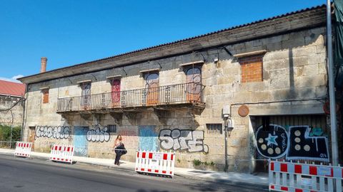 Antigua fábrica de salazón situada en la calle de Julián Estévez