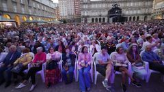 Asistentes en el concierto de los Panchos.