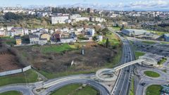 Rotondas de A Cheda, en Lugo