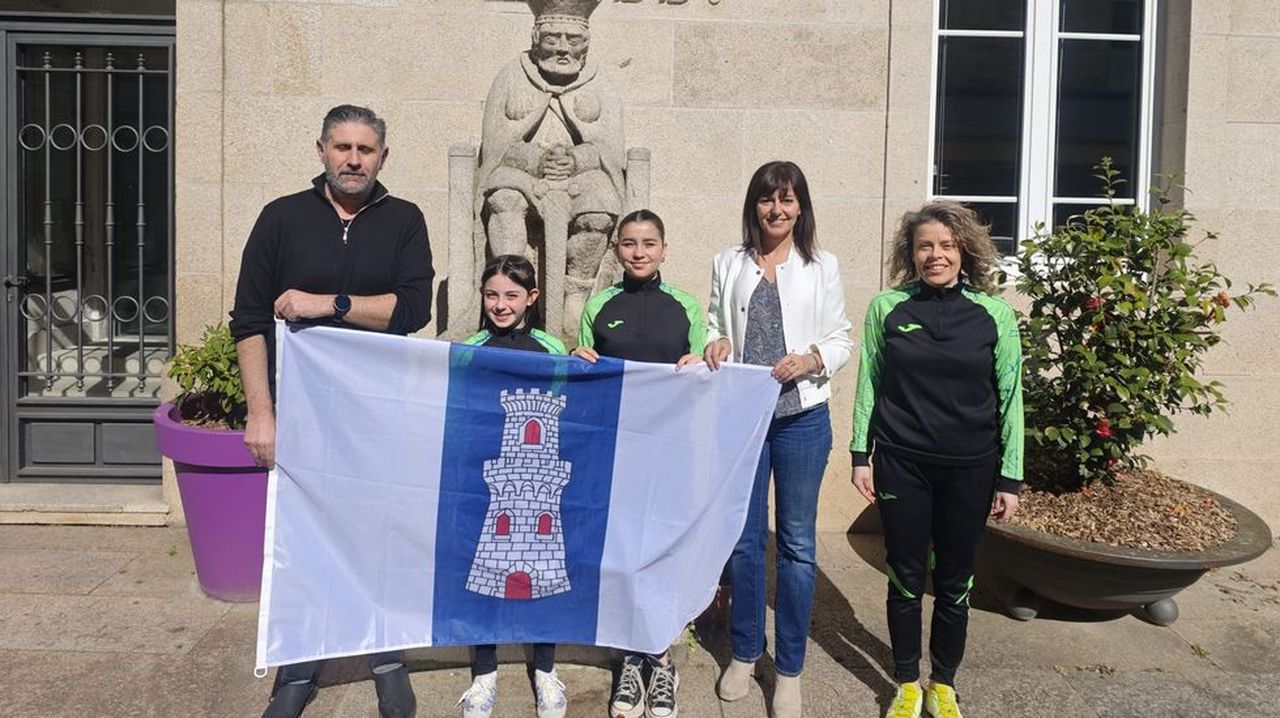 Dos patinadoras del Anca, en el trofeo Camino de Santiago en Navarra