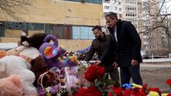 Varias v�ctimas por un ataque ruso sobre Odesa en plena visita de Zelenski y Mitsotakis