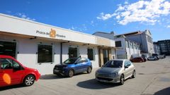 Fachada de la plaza de abastos de Vilagarc�a