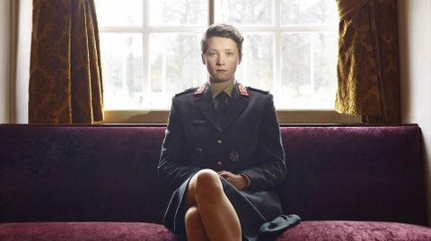 Un cadete en la Koninklijke Militaire Academie (Real Academia Militar) en Breda, en los Pa�ses Bajos.