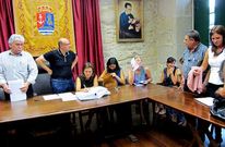 La sesi�n plenaria se levant� entre comentarios sobre las celebraciones de A Guadalupe.