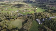 Vista a�rea de Castro de Calvor, en Lugo