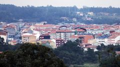 Vista de Boiro