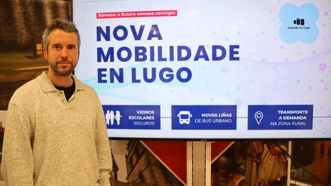 Rub�n Arroxo present� las novedades en movilidad que est�n impulsando en Lugo