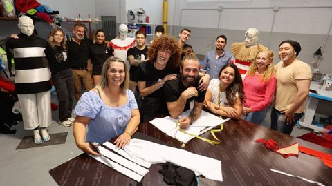 El equipo de Pablo Mndez en La Fbrica de Artistas