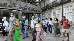 La llegada de turistas a la ciudad ha incrementado considerablemente en el mes de julio.