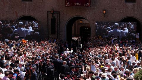 Llegada de Le�n XIV a Montserrat este mi�rcoles
