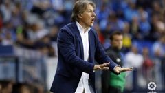 Sergio Egea en La Rosaleda