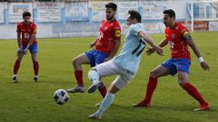 Imagen de archivo de un partido disputado por el Viveiro contra O Barco esta campa�a