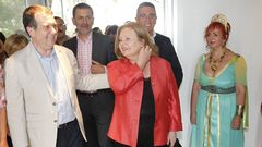 Abel Caballero con su mujer, Cristina, en una imagen de archivo