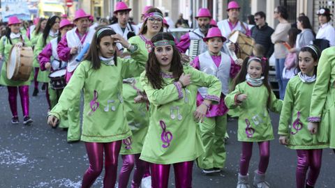 Narón volverá a vivir este sábado el Festival de Comparsas por las calles de la ciudad