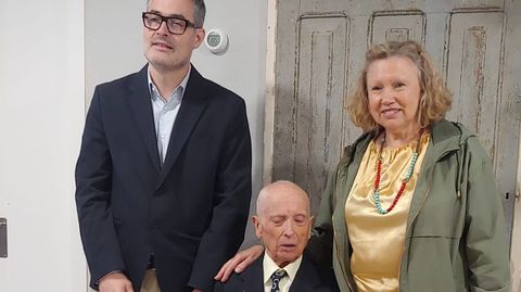 Santiago �lvarez, Juan Bouzo y Sara In�s Vega.