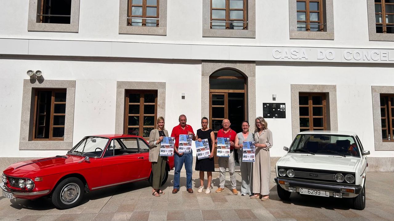 La Ruta Turística A Lanzada de coches clásicos saldrá mañana desde Silleda