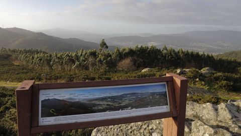 Vistas desde el monte da Grela.