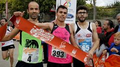 Nuno Costa y M�nica �lvarez se imponen en el CorreSan de Angrois