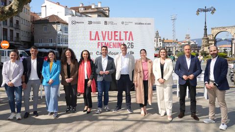 La Diputaci&oacute;n de Pontevedra present&oacute; este martes en Mar&iacute;n la primera etapa de La Vuelta femenina