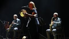 Felisa Segade presenta no Trad Fest o seu novo espect�culo, con catro saxofonistas