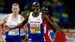 Mo Farah, oro en el 10.000