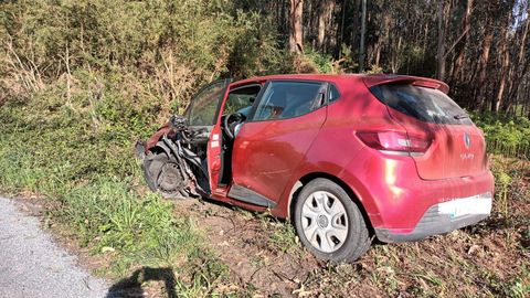 Estado en el que qued� el veh�culo accidentado