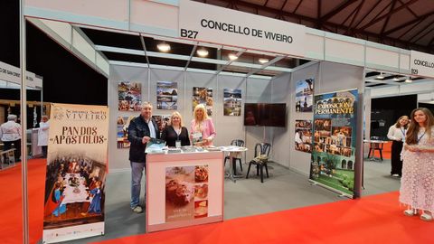 Stand del Concello de Viveiro en Festur, dentro de la Semana Verde de Silleda.