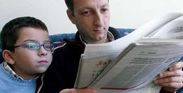 Cando xa saben ler, os nenos poden comentar os t�tulos ou as noticias