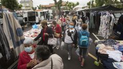 Ambiente de feria, ayer en Paiosaco