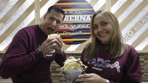 Arepa Rumbera, en A nosa taberna (Ourense).