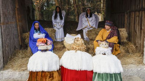 Bel�n viviente de Dac�n, en Maside