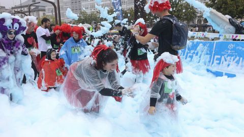 Novena edici�n de la carrera ENKI en A Coru�a con �xito de participaci�n