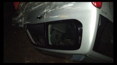 Del vuelco result� un herido