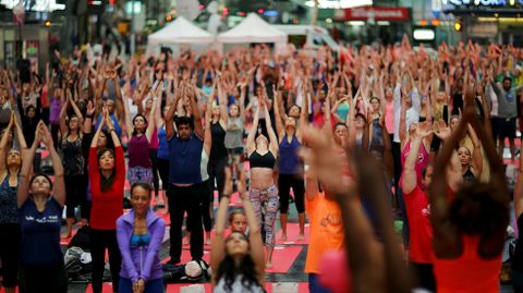 D�a Internacional del Yoya en Nueva York.