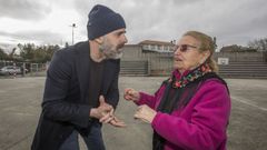 Xavier D�az e a s�a musa Consuelo cantan xuntos