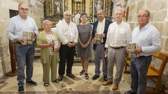 Representantes das entidades participantes e da RAG, onte en Tallo, Ponteceso 