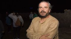 Mart�nez, nunha das Noites de Naufraxios que ten ofrecido aAntena, precisamente no Cemiterio dos Ingleses, Camari�as 