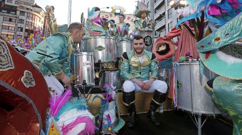 Desfile de Carnaval en Pontevedra
