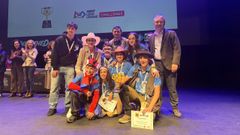 El equipo Robot City Pobra se llev� el primer galard�n de la First Lego League Galicia y se clasific� para la final nacional

