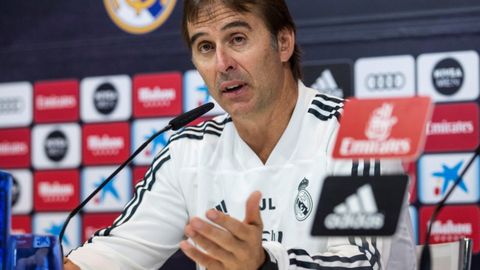 Julen Lopetegui.Julen Lopetegui durante su etapa como entrenador del Real Madrid