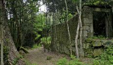 Una de las edificaciones del siglo XV de A Barca. 