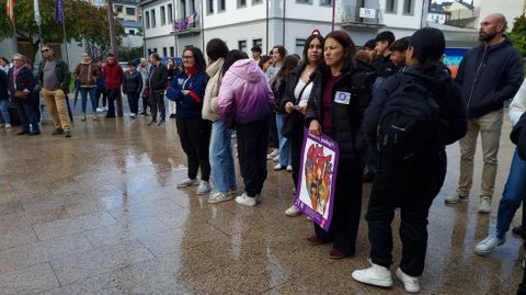 Concentracin por el 25N en O Barco de Valdeorras.