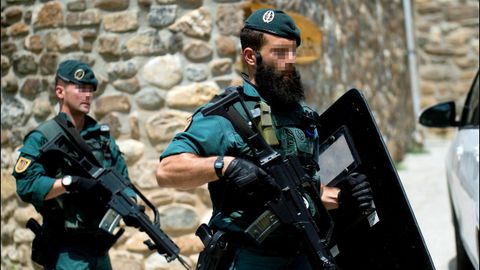 Miembros del Grupo de Acci�n R�pida de la Guardia Civil fueron trasladados a Cantabria como refuerzo